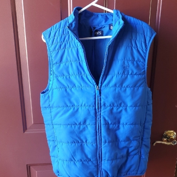 Chaps Lightweight Packable Royal Blue Quilted Vest - Picture 1 of 11